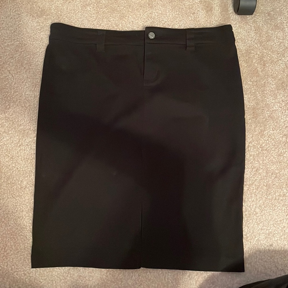 Dickies black pencil skirt